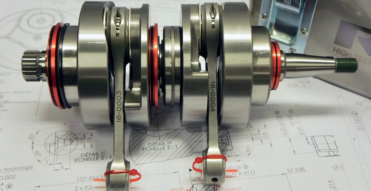 RS250R CRANKSHAFT